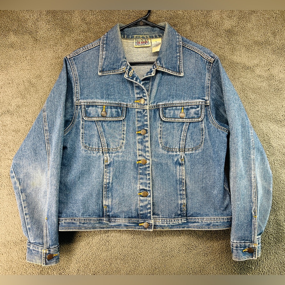 Bill Blass 1990’s Denim Jacket Size L